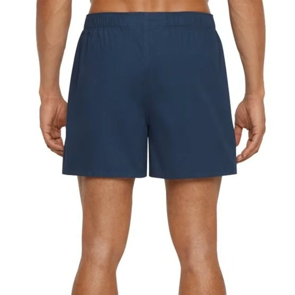 Banana Republic Woven Cotton Boxers Mens XL Blue Plaid Stripe Solid 3-Pack NIB